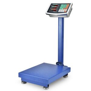 Buy cheap ABS Plastic LCD Display 150kg Bench Weighing Scale with Checkered Steel Plate TCS Digital Platform OEM/ODM Supported from wholesalers