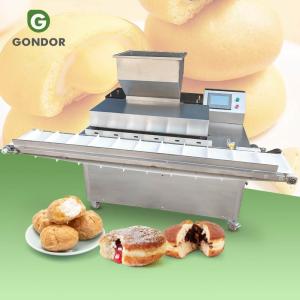 Buy cheap Automated Cheese Cream Jam Donut Auto Bread Injector Croissant Macha Puff Fill Inject Chocolate Machine from wholesalers