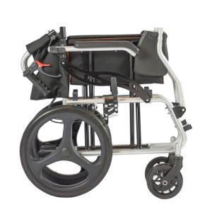 Buy cheap Aluminium Alloy ISO13485 Foldable Manual Wheelchair from wholesalers