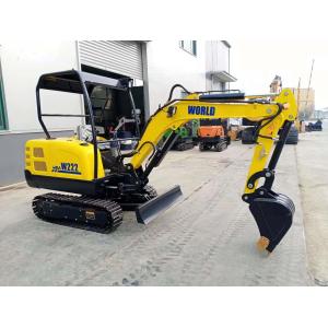 Buy cheap Lightweight 2200kg Small Crawler Backhoe With 15.3KN Maximum Bucket Digging Force Similart CAT 301 302 303 from wholesalers