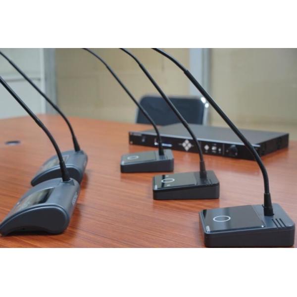 Buy cheap Meeting Room Voting Microphone With Loudspeaker / Conference Table Microphone System from wholesalers