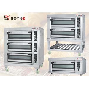 Buy cheap CE Commercial Bakery Kitchen Equipment Three Deck Six Trays Oven from wholesalers