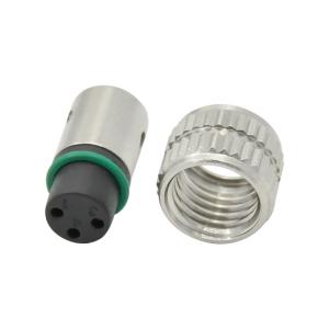Buy cheap Nickel Plated M8 6Pin Connector Copper Material IP67 Waterproof from wholesalers