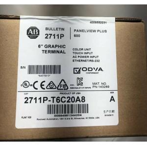 Buy cheap NEW 2018 2711P-T6C20A8 2711P-T6C20A9 SEALED PanelView Plus 600 2711PT6C20A8 Ethernet 120V PVP from wholesalers