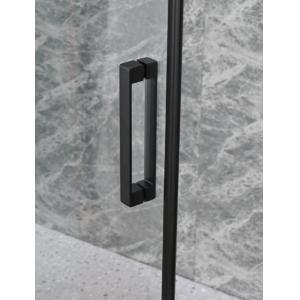 Buy cheap Stylish  Shower Enclosure With Black Aluminium And Clear Glass from wholesalers