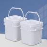 Buy cheap Reusable Square Beverage Bucket Plastic Bulk 5 Gallon Buckets With Lids from wholesalers