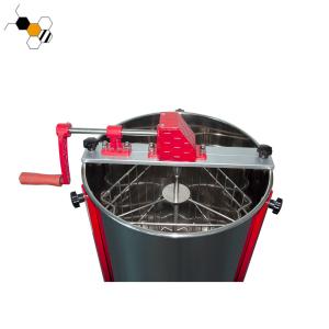 Ergonomic Handle Diameter 38cm 3 Frame Manual Honey Extractor