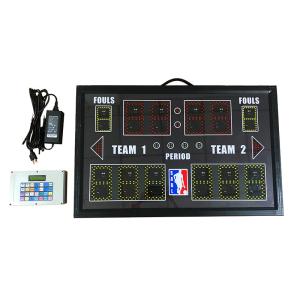 Buy cheap PBS12D-GRY Indoor Portable Baskebtall Scoreboard With Customized LOGO from wholesalers