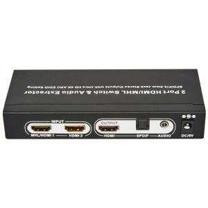 2 x 1 3D ARC Audio EDID HDMI 4K Switcher
