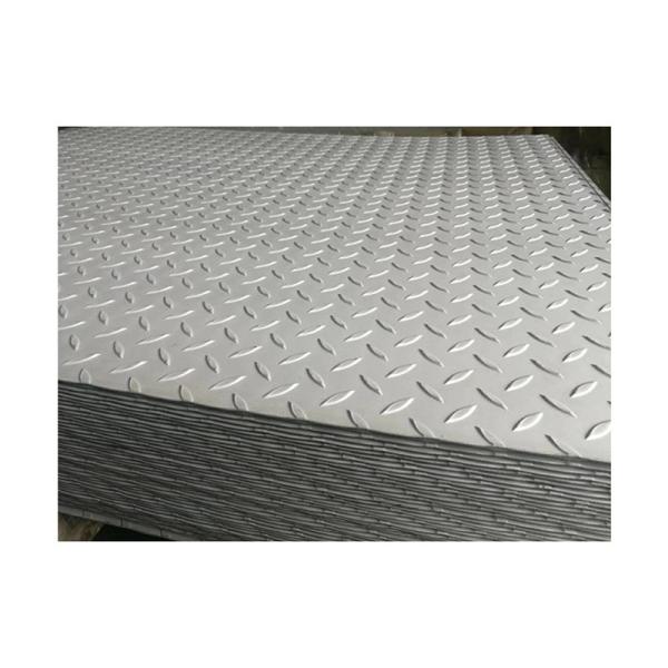 Quality DC53D DX52D DIN Q345 1000mm Galvanized Metal Plates Chequered for sale