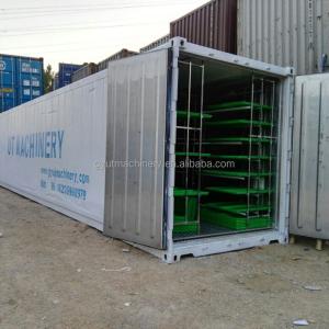 Buy cheap Fully-enclosed Hydroponic Container Millet Grass Fodder Sprouting Machine 1ton/day Capacity from wholesalers