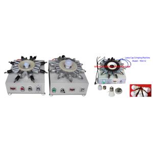 Buy cheap Automatic Bulb Cap Crimping Punching Machine For LED Bulb Cap E27 B22 E40 from wholesalers