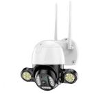 Buy cheap 3MP Outdoor Floodlight Security Camera , IP66 Night Vision Waterproof Camera from wholesalers