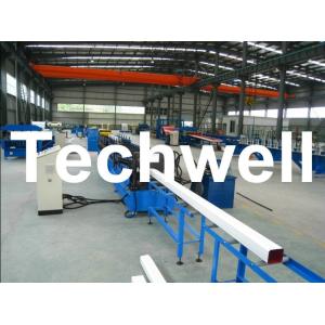 Buy cheap Rainwater Downspout Roll Forming Machine With φ75mm Axis for Rainwater Downpipe from wholesalers