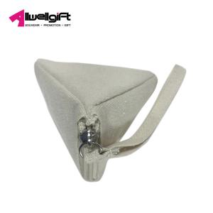 Buy cheap Canvas Personalised Womens Bags Triangle Coin Purse Pouch Wear Resistant from wholesalers