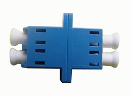 Buy cheap LC Duplex UPC Fiber Optic Adapter Singlemode With Low Insertion Loss from wholesalers