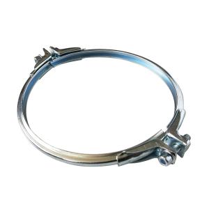 Dust collection pipeline system Flanged Galvanized Pipe Clamp