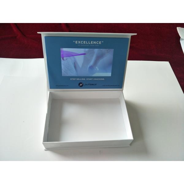 Buy cheap 7 Inch Video Brochure Box Cardboard For Presentation Advertising from wholesalers