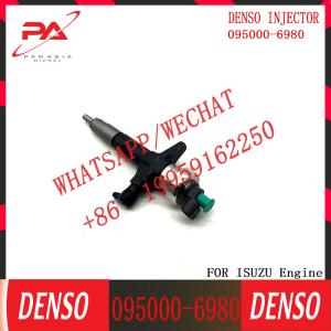 Denso diesel fuel common-rail injector 095000-6980 for isuzu 4JJ1 engine fuel