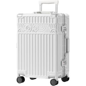 Zipperless Luggage with 4 Wheels 20inch Hard Shell Suitcase with PC+ABS TSA Lock