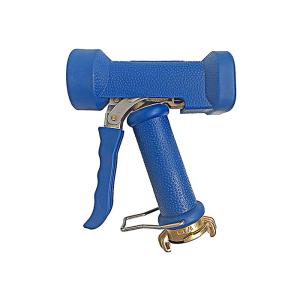 Buy cheap Adjustable Brass Blue Washing Gun High Reliability For Hot Water Cleaning with Claw-lock Coupling from wholesalers