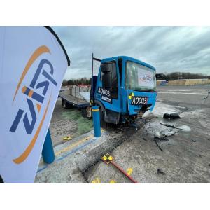 Buy cheap Crash Rated Q345 Heavy Duty Safety Bollard Electric Security Bollards from wholesalers