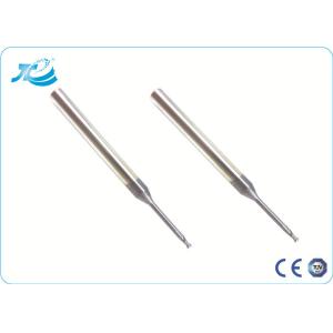 Ball Nose Long Neck End Mill Carbide Tapered End Mills CE / TUV Approved