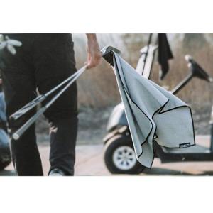 Buy cheap Custom Microfiber Waffle Golf Towel With Magnetic Logo Printed from wholesalers