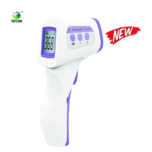Buy cheap CE ISO Infrared Forehead Thermometer With LED Screen Purple White from wholesalers