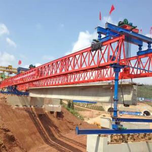Buy cheap Road Bridge Beam Launcher Crane Heavy Lifting Equipment Machine 3phase from wholesalers