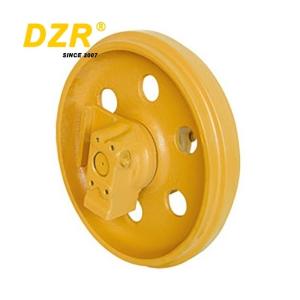 Buy cheap 3689791 Black/Yellow Excavator Undercarriage Assy Idlers Group Wheel D6H Forging D6R OEM 1901546 Front Idler from wholesalers