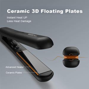 Buy cheap Tourmaline Coated Flat Iron Hair Straightener 2 In 1 Adjustable Temp Practical from wholesalers