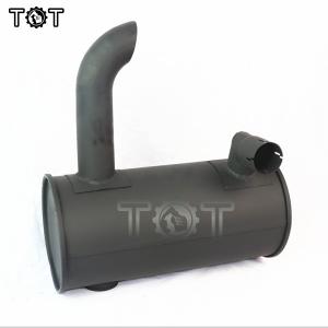 China Kobelco SK115 Excavator Exhaust Muffler Silencer 4BD1 Engine Muffler on sale