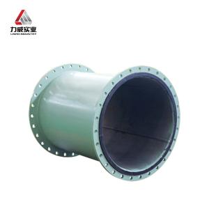 Buy cheap 300Psi Rubber Lined Pipe Natural Synthetic Lining Seamless Steel Design from wholesalers
