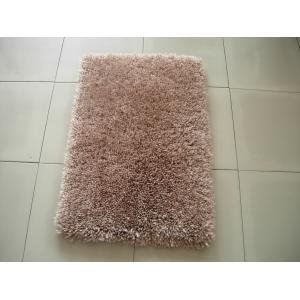 Buy cheap Plain Polyester Silk Mixed With Microfiber 1800G/SQM Shaggy Carpet from wholesalers