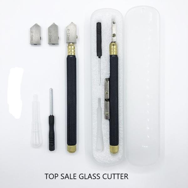 Quality Efficient Glass-Cutting Device with Metal Black Handle Perfect for Professionals for sale