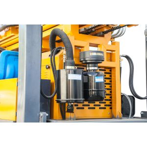 Buy cheap Full Hydraulic GL180R Rubber Crawler Type Water Well Drill/Drilling Rig For 180m Depth from wholesalers