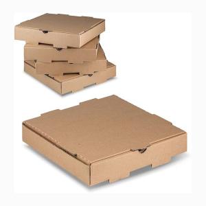 Buy cheap CMYK Printing Square Pizza Paper Box For Food Containers from wholesalers