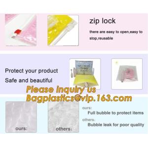 Buy cheap Protection Usage For Packaging Slider Bags Air Bubble Bags,Biodegradable pvc made shock resistance transparent clear zip from wholesalers