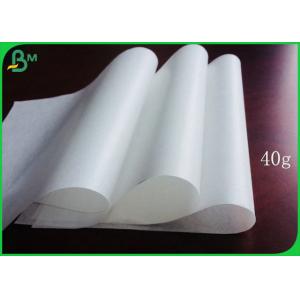 Foodgrade 40GSM Coated One Side White Paper With 1020mm For Wrapping Sugar