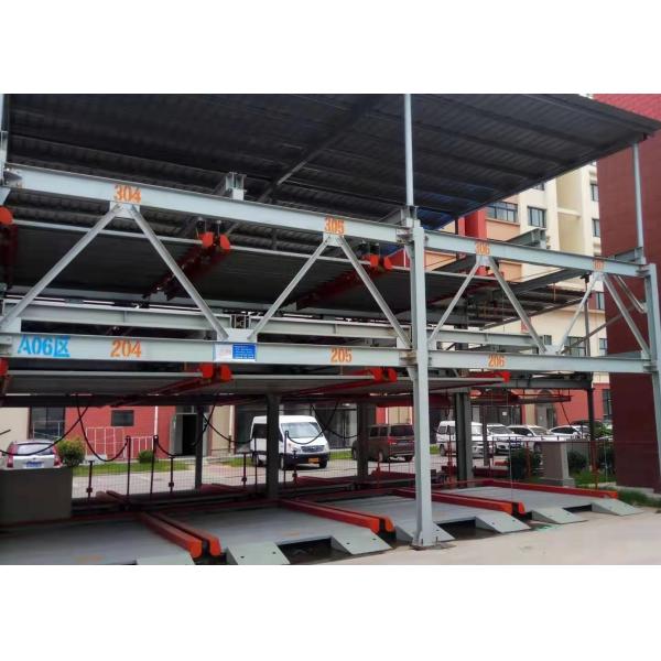 Quality Earthquake Resistance Steel Structure Car Parking Muti Channels Safety Protection for sale