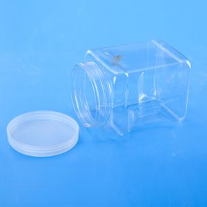 Buy cheap 1800ml Dry Food 120mm Wide Mouth Plastic Screw Cap Jars from wholesalers