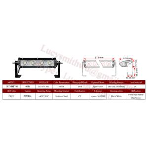 Buy cheap 40W Led work lights truck driving lamps/Spot/LED arbeidslys foco faenero Faros,Led Work li Faros de trabajo, LED-BT740 from wholesalers