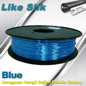 Buy cheap Polymer Composites 3D Printer Filament Blue Easy Stripping Print Smooth from wholesalers