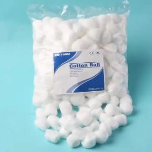 Buy cheap Disposable Absorbent Medical 100% Cotton Ball Sterile Or Non-Sterile Available With Certificates from wholesalers