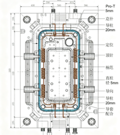Buy cheap Precision Foldable Phone Case Molds S136 Steel Fold Structure Adaptation from wholesalers