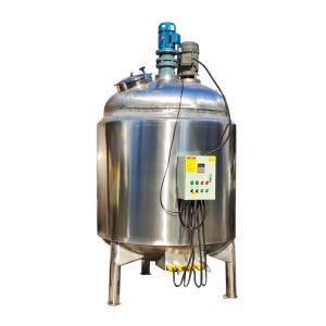 Buy cheap Industrial Cosmetic Shampoo Liquid Mixing Tank Mixer Soap Emulsifying Homogenizer from wholesalers