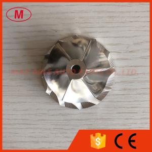 Buy cheap RHF5 40.65/52.50mm 6+6 blades turbo turbocharger aluminum 2618/milling/billet compressor wheel. from wholesalers
