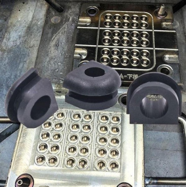 Buy cheap Moulding Neoprene 90 Shore Silicone Rubber Grommet from wholesalers