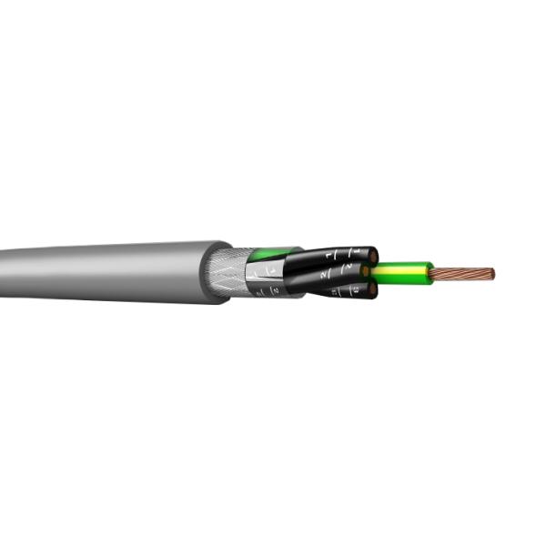 LiYY JZ Flexible screened numbered cores data Transmission cable with protective conductor